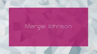 Margie Johnson  appearance [upl. by Chang503]