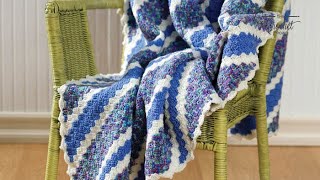 How to Crochet Easy Corner to Corner Afghan C2C [upl. by Thomas867]