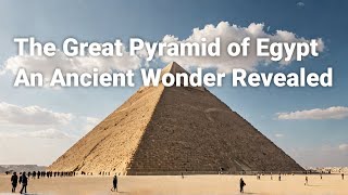 The Great Pyramid of Egypt An Ancient Wonder Revealed 🌟 [upl. by Llabmik]