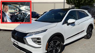 2024 Eclipse Cross  The Best Of The Best  White Diamond GT leather interior [upl. by Gareth]