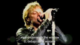 BON JOVI Romeo y Juliet Subt Ingles  Español [upl. by Kylander]