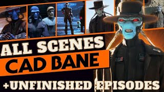 Cad Bane all scenes Clone Wars Bad Batch Boba Fett [upl. by Rillis]