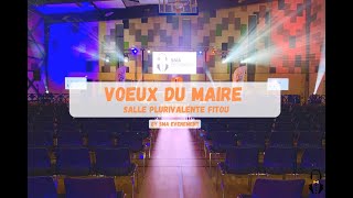 INSTALLATION  SETUP SOIREE DES VOEUX DU MAIRE FITOU 2024 [upl. by Ungley]