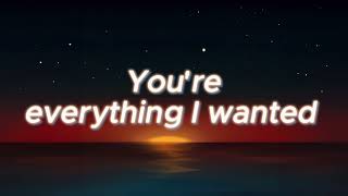 Ali Gatie  Everything I Wanted Lyric Video [upl. by Winne]