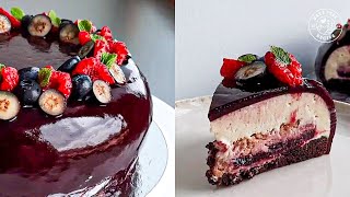 How To Make A Gluten Free Entremet Cake Vegan [upl. by Eenobe]