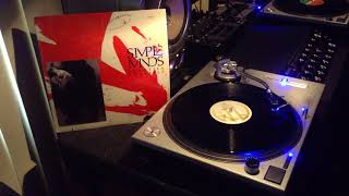 Simple Minds ‎– Sanctify Yourself Special Remixed Version Vinyl [upl. by Anagrom]