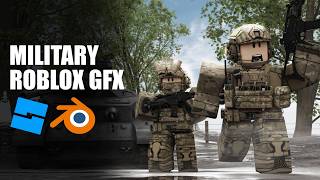 UPDATED Military Roblox GFX Tutorial 2024 [upl. by Ayot]