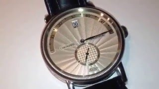 CHRONOSWISS DELPHIS JUMPING HOUR RETROGRADE CH1423 Juwelier Belting [upl. by Ymor]