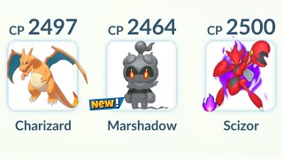 using New Mythical MARSHADOW in Pokemon GO Battle League [upl. by Ttirrem643]