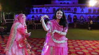 Mehla Niche Sa Traditional rajputi ghoomar dance duo [upl. by Aubine166]