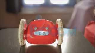 Reloj Alarma Despertador Con Ruedas Original Mobile Clock [upl. by Annol]