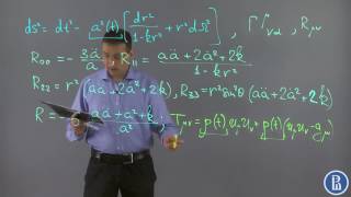 55 Friedmann–Robertson–Walker metric Higher School of Economics Coursera [upl. by Rramo197]