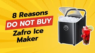 DONT BUY ZAFRO ICE MAKER BEFORE WATCHING THIS VIDEO ❌🥶 8 REASONS [upl. by Huskamp986]