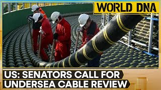 US Senators Urge Biden Administration To Review Security Of Undersea Communication Cables  WION [upl. by Muire954]