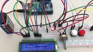 Projeto Quiz Matemático com Arduino [upl. by Kallman681]