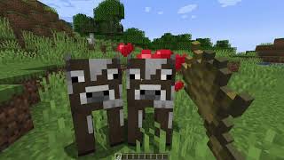 What Do Cows Eat in Minecraft [upl. by Artemed]