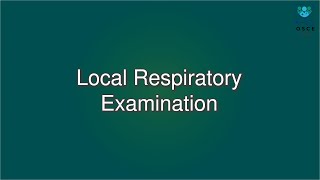 Local Respiratory Examination  Macleods Clinical Examination [upl. by Bloom101]