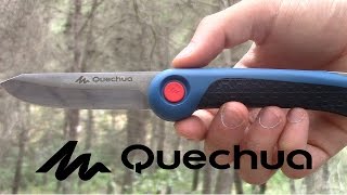 Coltello Outdoor QUECHUA  Test amp Review  ESCLUSIVA [upl. by Nyledaj]