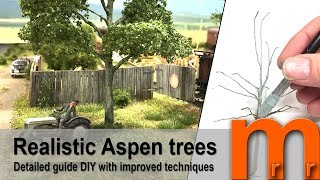 Model Realistic Aspen trees [upl. by Edveh]