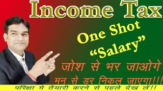 Income from salary one shot Income Tax BBMKU FYUGP 202226 taxable Salary Calculation Sem 4 [upl. by Notlad]