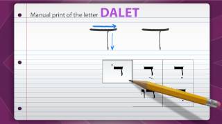 The Hebrew Letters  Dalet [upl. by Rawdin663]