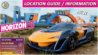 Forza Horizon 5 RACE OFF FESTIVAL SITE at Emerald Circuit LOCATION Forza Horizon 5 Race Off Begins [upl. by Aret]