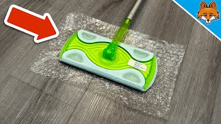 Mop your Floor with BUBBLE wrap and WATCH WHAT HAPPENS💥Surprising🤯 [upl. by Maye]