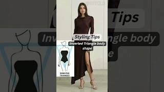 styling tips for inverted triangle body shape bodyshapes fashiontips short [upl. by Ayel178]