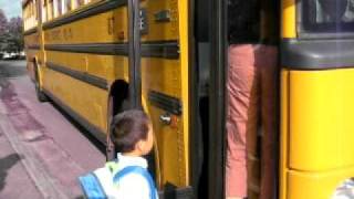 201109  Joshua First School Day on the bus [upl. by Leibarg]