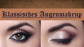 Klassisches Augenmakeup [upl. by Adlei]