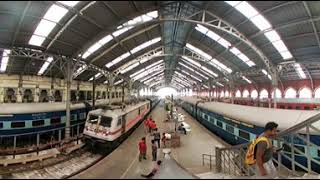 360 Video Egmore railway station [upl. by Atiekahs612]