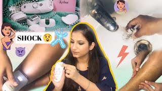 EPILATING SECRETS WHICH NO ONE TOLD YOU😳  Braun Silk Epil 7 Epilator review  Geetika Gia [upl. by Mide]