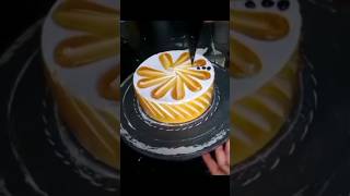 Butterscotch cake 🍰rasmalaicakedecoration butterscotchcakerecipe cakedesign [upl. by Pickar108]