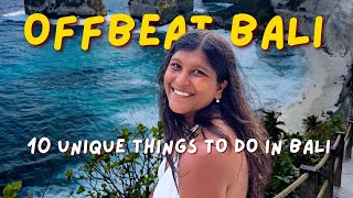 OFFBEAT BALI Travel Top 10 unique things to do in BALIGILLI [upl. by Atin291]