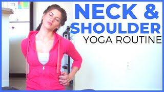 10 minute Yoga for NECK amp SHOULDER Tension [upl. by Casimir939]