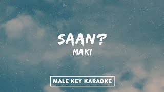 Maki  Saan Karaoke Live At The Cozy Cove  ClaverioKey [upl. by Dickens859]