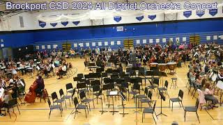 Brockport 2024 All District Orchestra Concert [upl. by Ibrek372]