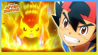 Ash amp Pikachu’s FINAL Masters Eight Battle ⚡️ Pokémon Ultimate Journeys  Netflix After School️ [upl. by Gaylord]