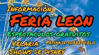 programa velaría feria león 2024 linea cero espectaculos gratis en la feria de leon 2024 conciertos [upl. by Lindsey267]