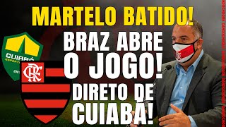 FLAMENGO DECIDE DATA PARA REFORÇOS l MARCOS BRAZ FALA TUDO l TIME EM BUSCA DE TABÚ [upl. by Sikorski720]