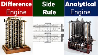 Difference Engine Side Rule Analytical Engine  Computer Knowledge in Hindi  ECC Education [upl. by Surazal909]