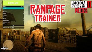 How to install New Rampage Trainer RDR2 MODS 2024 [upl. by Lorin916]