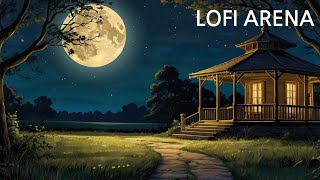 Tranquil Night Escape Full Moon Over Verdant Landscape amp Idyllic Gazebo  Relaxing Ambience [upl. by Aislehc997]