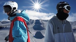 Jesper Tjäder and Øystein Bråten in Snow Park NZ [upl. by Anaihr397]