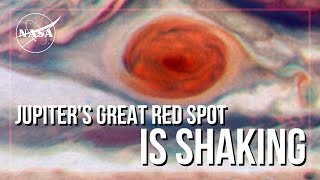 Jupiter’s Great Red Spot Is Shaking [upl. by Ylrebmi]