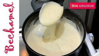 ✅BECHAMEL receta fácil y rápida SALSA BLANCA [upl. by Sreip]