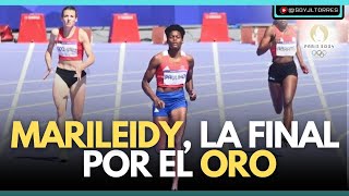 CARRERA FINAL DE MARILEIDY PAULINO 🇩🇴 LA FINAL DEL ATLETISMO EN PARIS 2024 JUEGOS OLÍMPICOS [upl. by Zetroc848]