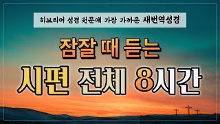 시편 전체 듣기  자면서 듣기 좋은 성경말씀🌱  8시간연속듣기  시편낭독  성경통독  새번역성경 [upl. by Boland]