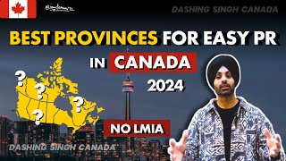 BEST PROVINCES to choose in CANADA 2024  CURRENT SITUATION  DIRECT PR  NO LMIA  PNP  MUST WATCH [upl. by Assela]