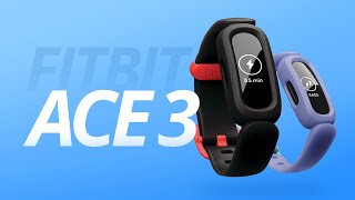 Fitbit Ace 3 uma Mi Band para CRIANÇAS AnáliseReview [upl. by Hardy197]